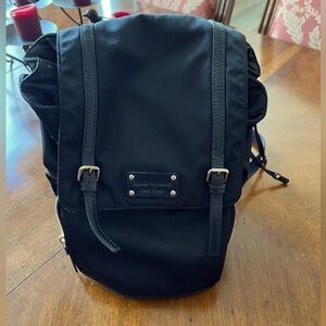 KATE SPADE BLACK BACKPACK PURSE